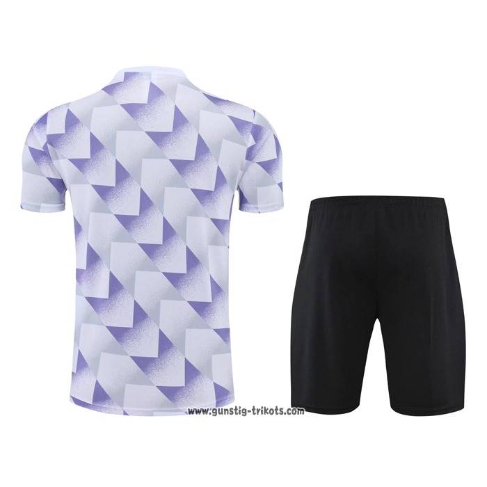 Trainingsanzug
 Real Madrid Kurzarm
 2022-2023 WeiB
 y Purpura - Kurze Hose
